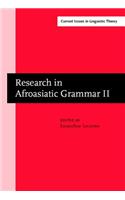 Research in Afroasiatic Grammar II