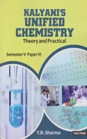Kalyani's Unified Chemistry Theory & Practicals B.Sc.-III 6th Sem. Paper-VII, Telangana