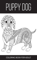 puppy dog coloring book for adult