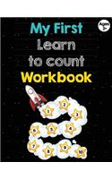 My First Learn to Count Workbook for Ages 3+