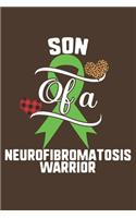 Son Of A Neurofibromatosis Warrior: Neurofibromatosis Awareness Leopard Buffalo Plaid Family Gift