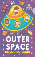 Outer Space Coloring Book
