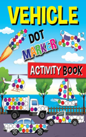 Vehicle Dot Marker Activity Book