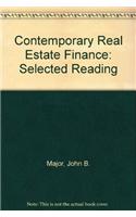 Contemporary Real Estate Finance