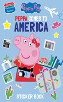 Peppa Comes to America Sticker Book (Peppa Pig)