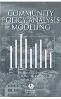 Community Policy Analysis Modeling