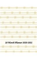 28 Month Planner 2020-2021