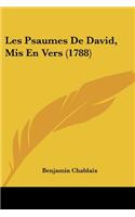 Les Psaumes De David, Mis En Vers (1788)