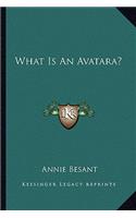 What Is An Avatara?