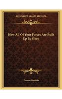 How All of Your Forces Are Built Up by Sleep