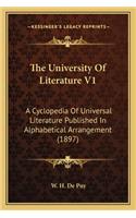 The University Of Literature V1