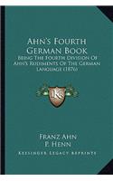 Ahn's Fourth German Book