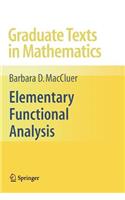 Elementary Functional Analysis