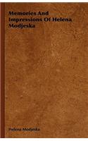 Memories And Impressions Of Helena Modjeska