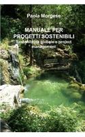 Manuale Per Progetti Sostenibili Sostenibilit