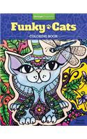 Funky Cats Coloring Book