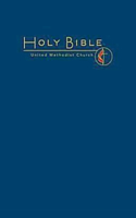 Holy Bible-CEB-Cross & Flame: Common English Bible, Navy, Pew, UMC Emblem