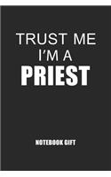 Priest Notebook: Blank Composition Book, Priest journal, Notebook for Priest: Lined Notebook / Journal Gift, 110 Pages, 6x9, Soft Cover, Matte Finish