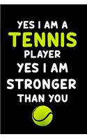 Yes I am Stronger Tennis Player