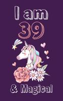 I am 39 & Magical Sketchbook