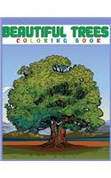 Beautiful Trees Coloring Book