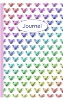 Koala Bear Rainbow Journal