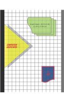 Graph Paper Notebook 8.5 x 11 IN, 21.59 x 27.94 cm