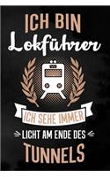Lokführer: Liniertes Notizbuch für Lokführer - 6 x 9 Zoll, ca. A5 -100 Seiten - liniert - Notizbuch für die Arbeit oder Freizeit