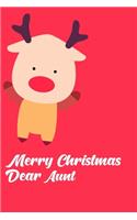 Merry Christmas Dear Aunt
