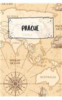 Prague: Ruled Travel Diary Notebook or Journey Journal - Lined Trip Pocketbook for Men and Women with Lines