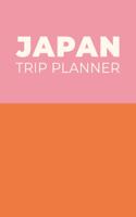 Japan Trip Planner: Comprehensive Guide and Notebook for Planning Your Travels with Cute Pink and Orange Cover Design