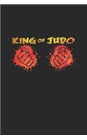 King of judo: 6x9 Judo - lined - ruled paper - notebook - notes