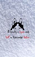 A Husky's Eyes Can Tell A Thousand Tales