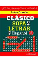 CLÁSICO SOPA De LETRAS En Español; 2