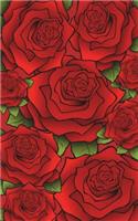Password Book Red Roses
