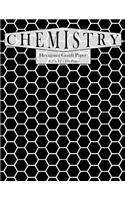 Chemistry Hexagonal Graph Paper. 8.5 X 11. 160 Pages: Hexagon or Hexagonal Graph Journal or Notebook Perfect for Drawing Carbon Chains and Note Taking. Black White Seamless Hexagons Pattern Cover.