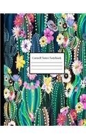 Cornell Notes Notebook: Watercolor Cactus(1 Cornell Notes Notebooks)