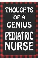 Thoughts of a Genius Pediatric Nurse