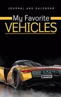 My Favorite Vehicles: Blank Lined Journal with Calendar for Vehicle Maintenance