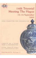 International Council of Museums Committee for Conservation: 14th Triennial Meeting, the Hague, September 2005: 12-16 September, 2005: Preprints