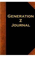 Generation Z Journal Vintage Style