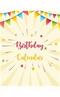 Birthday Calendar