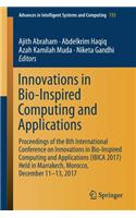 Innovations in Bio-Inspired Computing and Applications