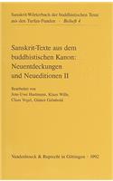 Sanskrit-Texte Aus Dem Buddhistischen Kanon