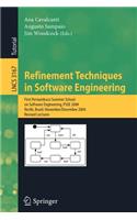 Refinement Techniques in Software Engineering