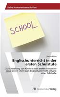 Englischunterricht in der ersten Schulstufe