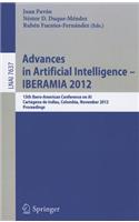Advances in Artificial Intelligence -- Iberamia 2012