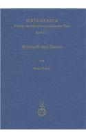 Aristarch Von Samos: Untersuchungen Zur Berlieferungsgeschichte Der Schrift Peri Megethon Kai Apostematon Heliou Kai Selenes(1 Serta Graeca)