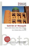 Said Ibn Al- Musayyib: (English)