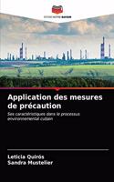 Application des mesures de précaution